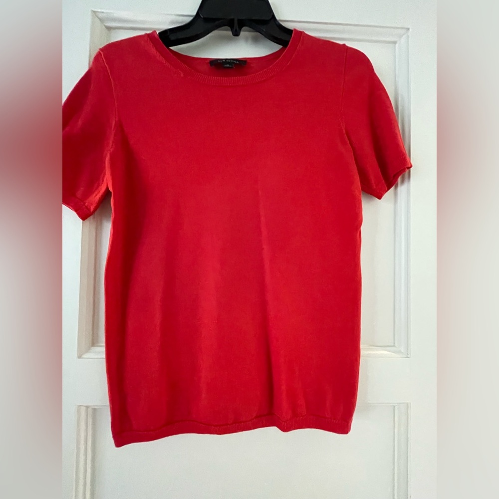 Ann Taylor Short Sleeve Sweater